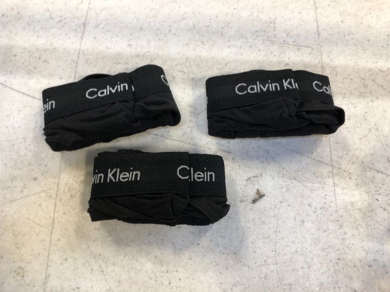 Photo 2 of Calvin Klein Men's Cotton Stretch 3-Pack Hip Brief - SMALL - OPEN BOX -