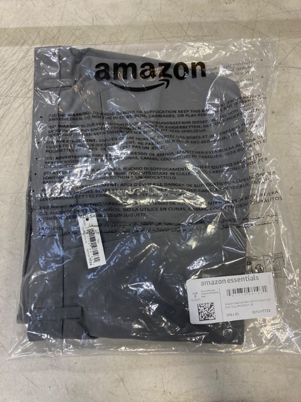 Photo 1 of Amazon Essentials Men's Slim-Fit Stretch Golf Pant (36W x 30L)
