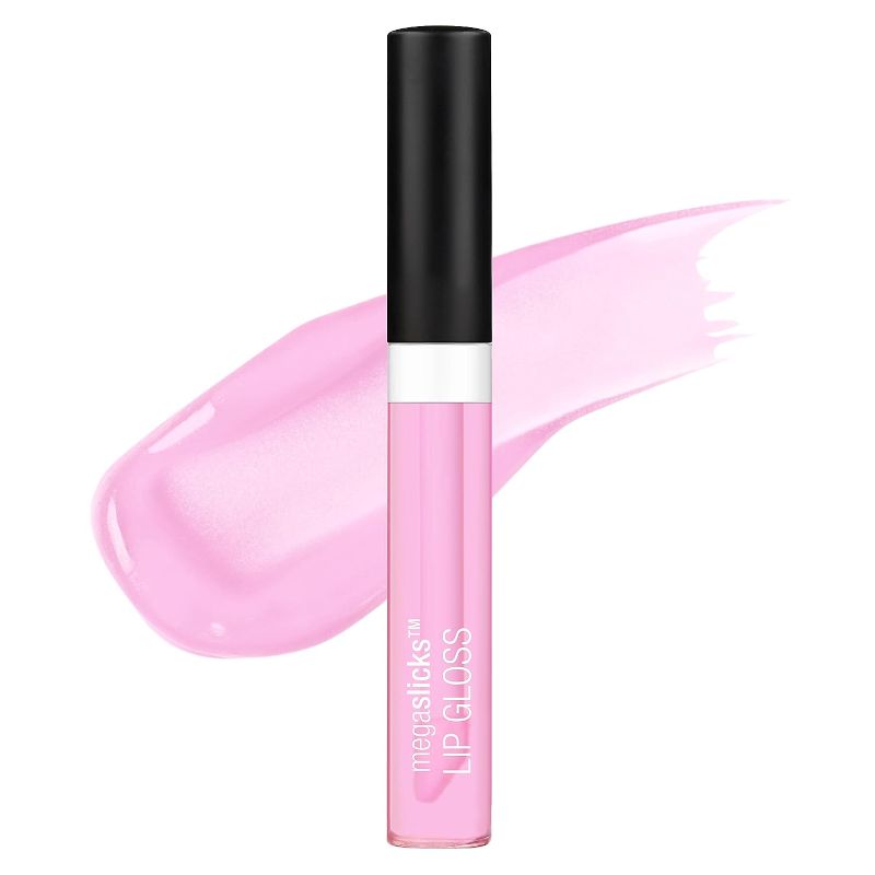 Photo 1 of [LOT OF 4] Wet N Wild Lip Gloss MegaSlicks, Light Pink Sweet Glaze | High Glossy Lip Makeup
