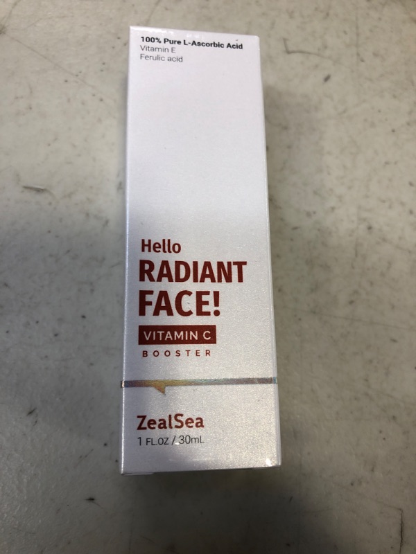 Photo 2 of ZealSea Vitamin C Serum for Face, 15% pure L-Ascorbic acid Vitamin C Anti Aging Face Serum with Vitamin E & Ferulic Acid, Brightening Serum for Dark Spot, Fine Lines & Wrinkles
