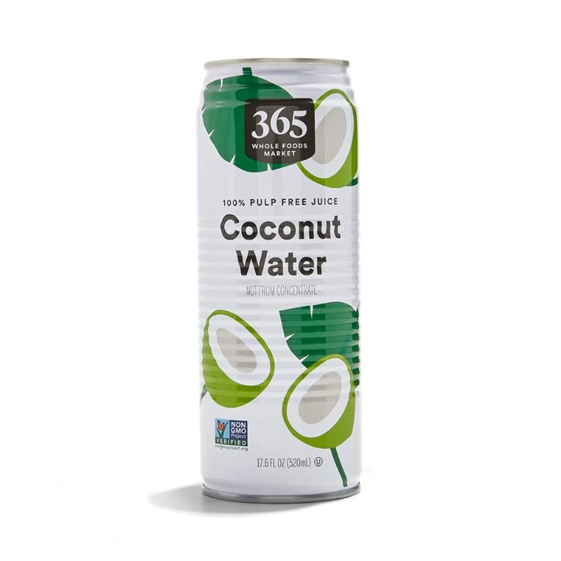 Photo 1 of [LOT OF 10] 365 by Whole Foods Market, Coconut Water, 17.6 Fl Oz [EXP: 09/10/2023]
