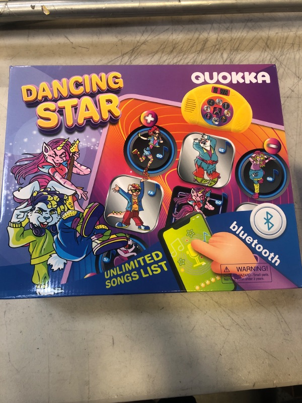 Photo 2 of Dance Mat Toy for Kids Ages 10-12 - Music Floor Game for Girls and Boys 4-8 Years Old by Quokka - Dancing Learning Pad for Toddlers 6-11 Year - Electronic Interactive Musical Activity Birthday Gift