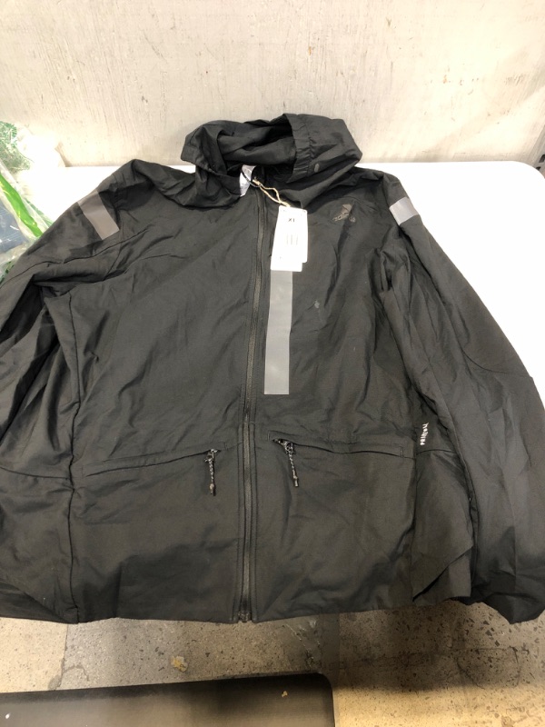 Photo 2 of adidas Women's Marathon Translucent Jacket X-Large Black/Black