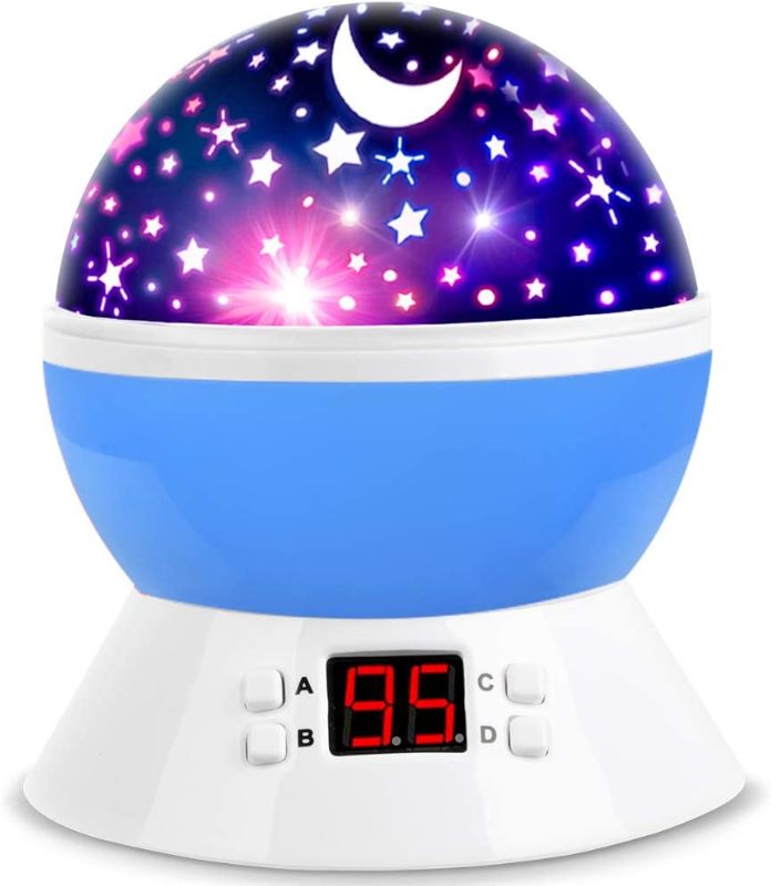 Photo 1 of MOKOQI Star Night Light Projector for Boys with Timer - Kids Toys for 3-5 Year Old Boys - Birthday Gifts for 2-10 Year Old Toddler Boy Toys, Starry Sky Projection Lamp for Kids Room Wall Decor
