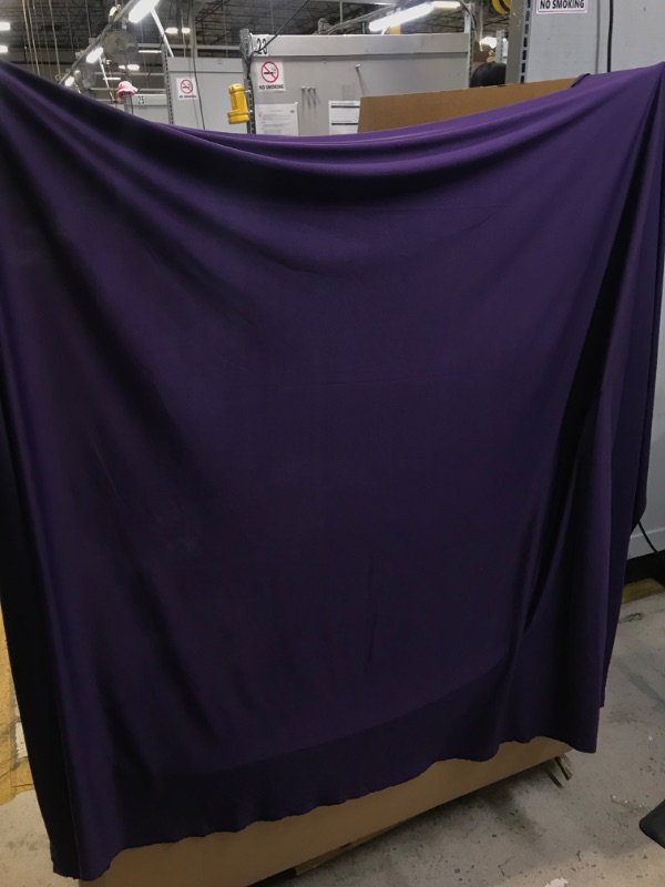 Photo 1 of DARK PURPLE TABLE CLOTH FOR SQUARE SHAPED TABLE 