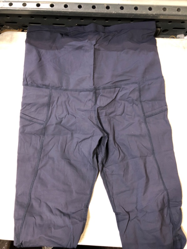 Photo 1 of MEDIUM DARK BLUE YOGA PANTS ** SLIGHTLY USED Maternity