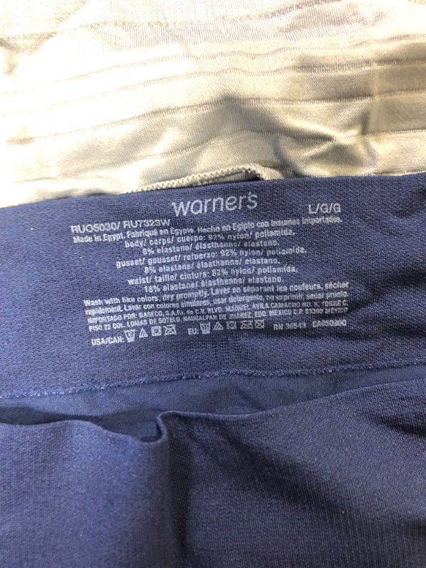 Photo 2 of 3 PACK OF WARNERS UNDERWEAR SIZE LARGE ** OUT OF PACKAGING BUT LOOK BRAND NEW 