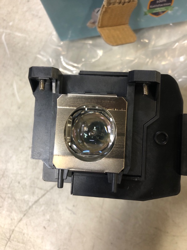 Photo 2 of ABITAN ELPLP85/V13h010l85 Replacement Projector Lamp with Housing for Epson powerlite Home Cinema 3500 3100 3000 3600E 3700 3900 EH-TW6600 EH-TW6800 EH-TW6700 EH-TW6600W Projector ** UNABLE TO TEST // MISSING FRONT PART REST UNKNOWN 
