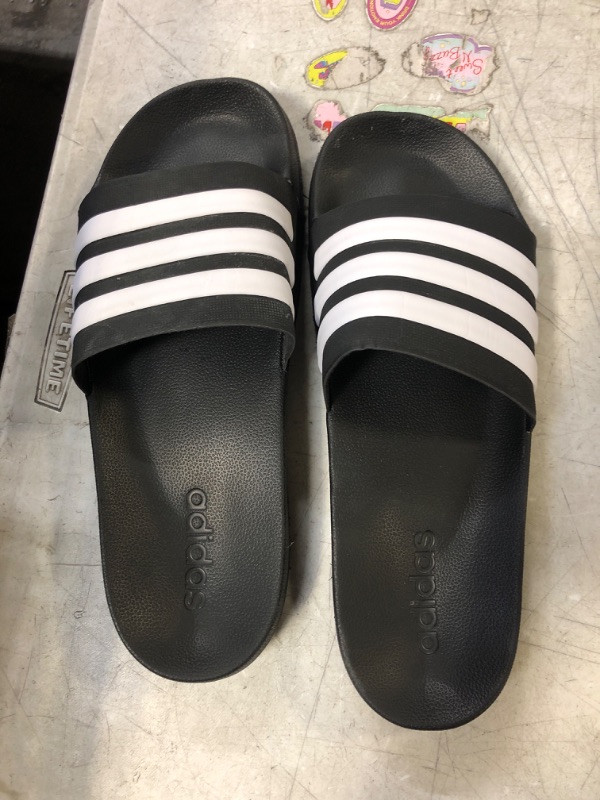 Photo 2 of ADIDAS SLIDES SIZE 11 ** VERY WORN 