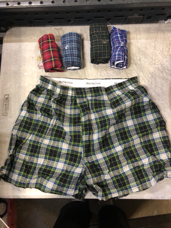 Photo 1 of 5 FRUIT OF THE LOOM MENS BOXERS BRIEFS SIZE M 