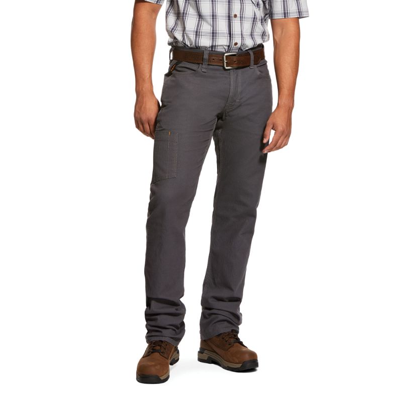 Photo 1 of Ariat Men S Rebar M4 Low Rise Durastretch Made Tough Stackable Straight Leg Pant SIZE 36/34
