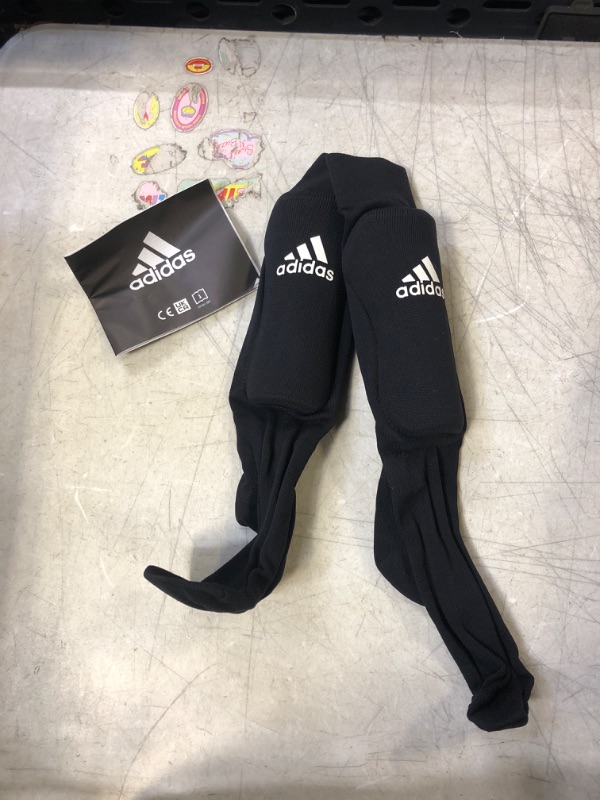 Photo 1 of ADIDAS SHIN GUARDS SIZE MEDIUM 