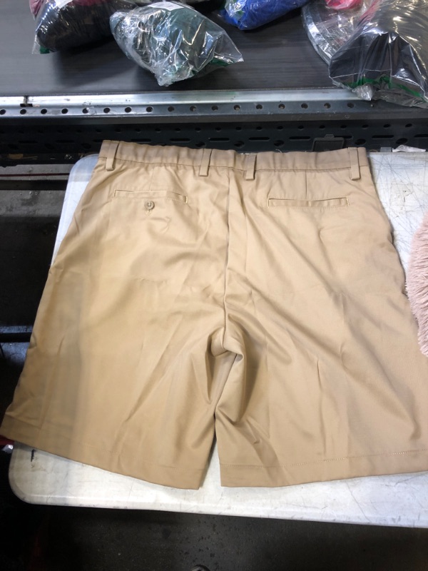 Photo 3 of AMAZON ESSENTIALS KHAKI SHORTS SIZE 38