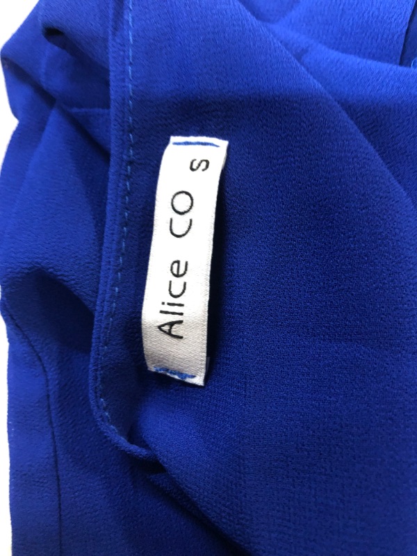 Photo 2 of ALICE CO SIZE SM BLUE TANK TOP 