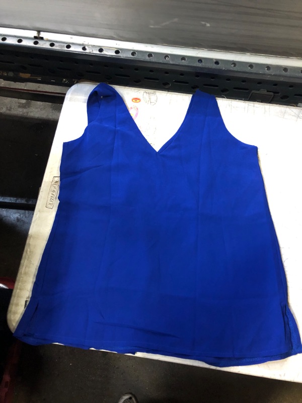 Photo 1 of ALICE CO SIZE SM BLUE TANK TOP 