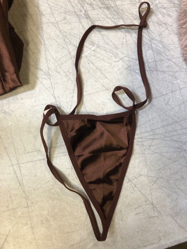 Photo 2 of AVIDLOVE SIZE 4XL BROWN LACE SET 