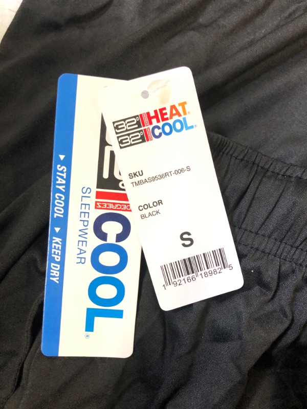 Photo 1 of 32 DEGREEES Men's Cool Classic Sleep Pant | Anti-Odor | 4-Way Stretch | Moisture Wicking, Black, Small
