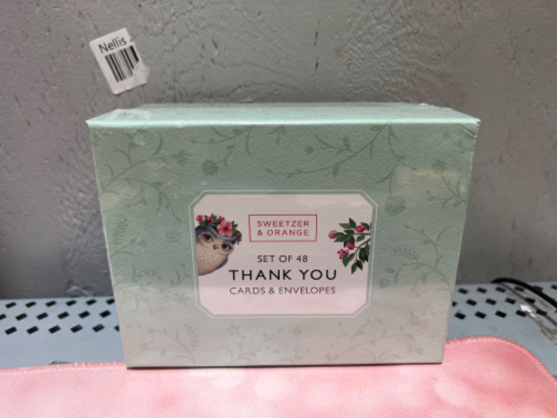 Photo 1 of Woodland Animal Thank You Cards Bulk Box Set of 48 Blank Cards with Envelopes - Baby Shower Note Cards, Wedding Thank You Cards or Bridal Shower Thank you Card 48 Animal