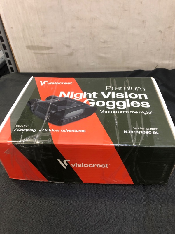 Photo 6 of Visiocrest Night Vision Binoculars, Night Vision Goggles with 8X Digital Zoom, Night-Vision for Nighttime Hunting and Surveillance, Large Display with HD Photos and Video Capture 64 GB Memory Card