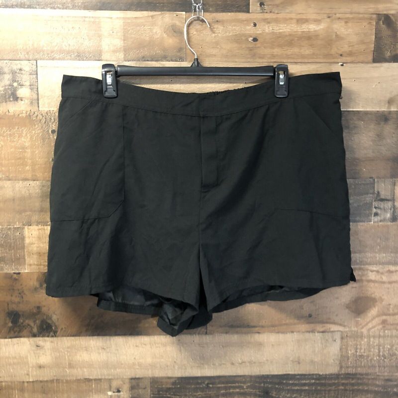 Photo 1 of FULLFITALL Swim Shorts Size 24 Lined Brief Black NEW
