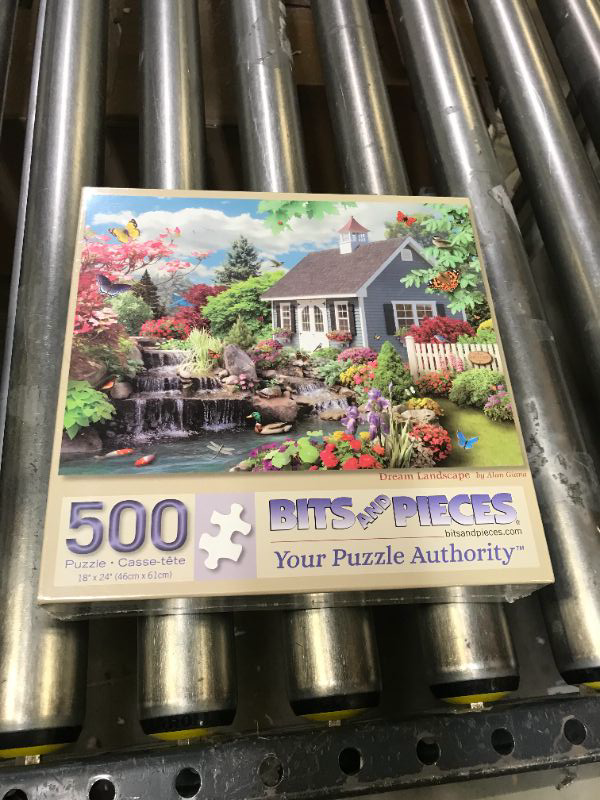Photo 1 of Bits and Pieces – 300 Large Piece Jigsaw Puzzles for Adults - ‘Dream Landscape’ by Artist Alan Giana - 300 Piece Jigsaw Puzzle - 18" X 24"
