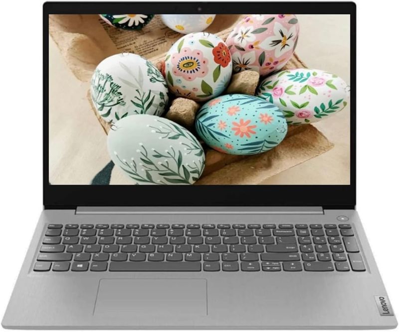 Photo 1 of Lenovo Ideapad 3, 15.6" FHD (1920 x 1080) LED Display, Intel Pentium Silver N5030 - 1080p up to 1.10GHz, 4Cores, 4GB DDR4 RAM, 512GB SSD, Webcam, Bluetooth, Windows 11S Home, Gray, EAT Mouse Pad
