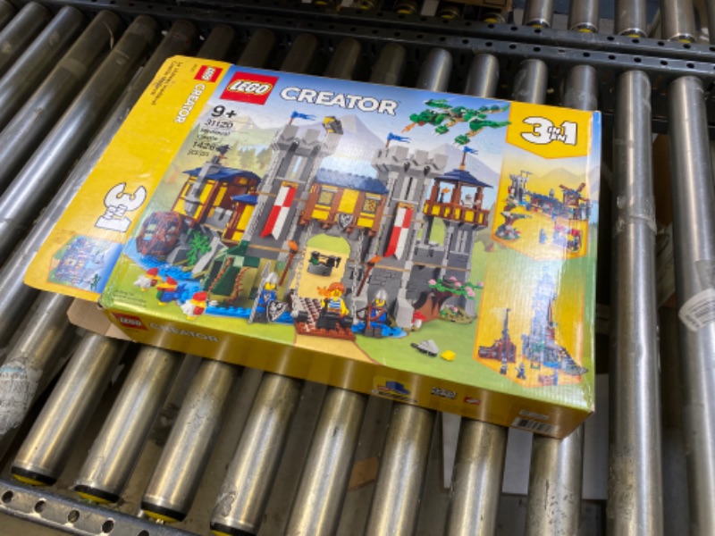 Photo 3 of LEGO Creator 3in1 Medieval Castle 31120 Building Toy Set for Kids, Boys, and Girls Ages 9+ (1,426 Pieces) Frustration-Free Packaging