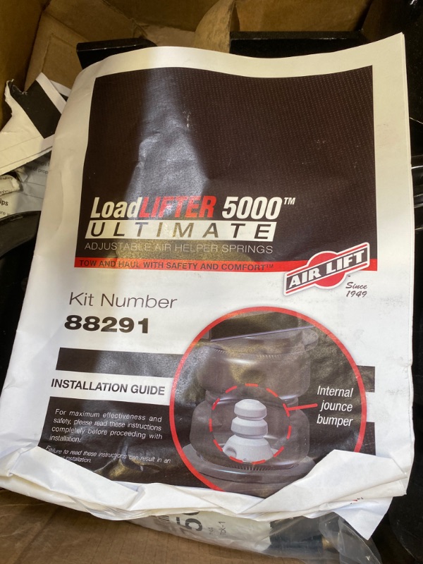 Photo 3 of Air Lift 88291 LoadLifter 5000 Ultimate Air Suspension Kit