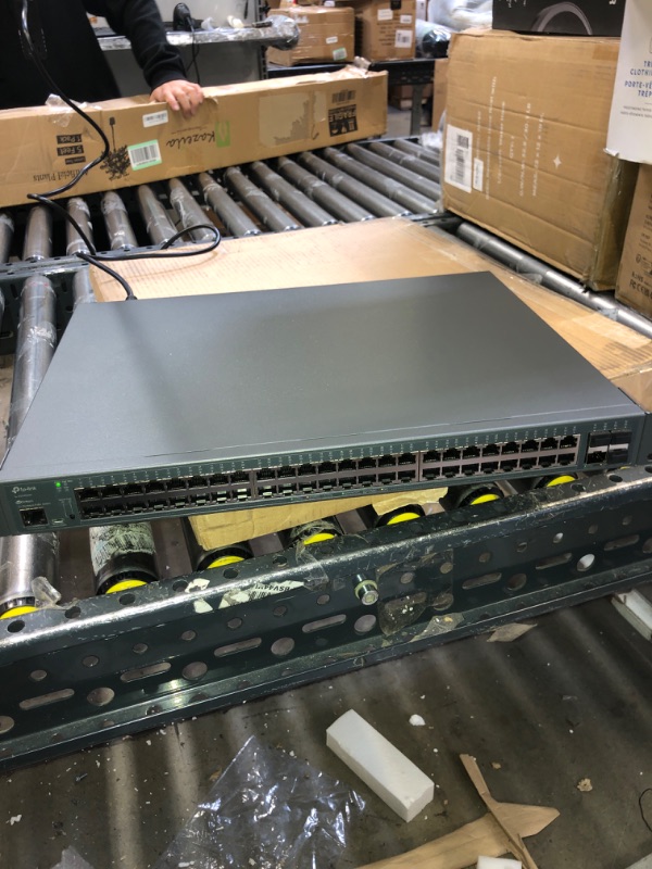 Photo 2 of TP-Link TL-SG3452P | 48 Port Gigabit L2+ Managed PoE Switch | 48 PoE+ Port @384W, 4 x SFP Slots | PoE Auto Recovery | Omada SDN Integrated | IPv6 | Static Routing | Limited Lifetime Protection
