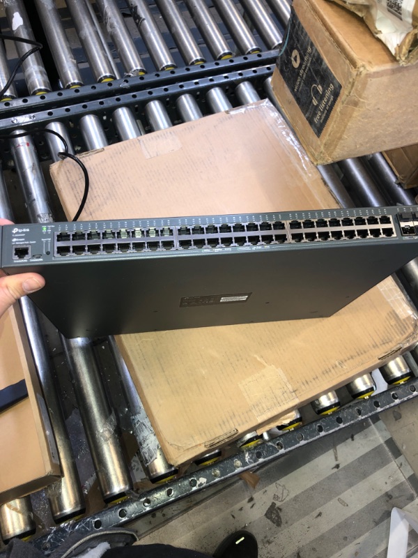 Photo 4 of TP-Link TL-SG3452P | 48 Port Gigabit L2+ Managed PoE Switch | 48 PoE+ Port @384W, 4 x SFP Slots | PoE Auto Recovery | Omada SDN Integrated | IPv6 | Static Routing | Limited Lifetime Protection
