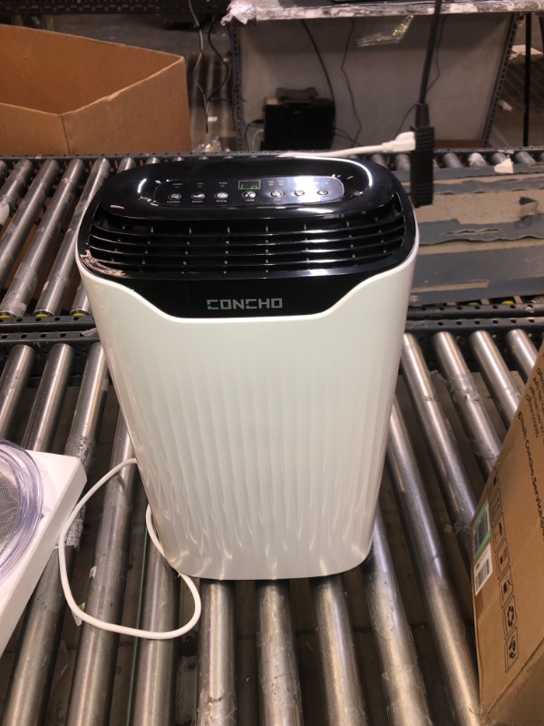 Photo 2 of Concho 2500 Sq. Ft 35 Pint Dehumidifier with Air Filter for Basement, Home and Large Room; Small Dehumidifiers with Drain Hose, Dry Clothes Mode, 0.79 Gallon Water Tank, 24H Timer
