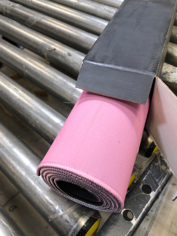 Photo 1 of Tez Cables Gaming Oversized Extended Extra Large Pink Mousepad, 3XL (48" x 24" x 0.12"), Waterproof Non RGB Computer Gaming Pad with Anti Slip Rubber Base 3XL Pink
