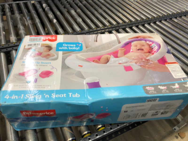 Photo 2 of Fisher-Price 4-in-1 Sling 'n Seat Tub 1 Count (Pack of 1) Pink
MIISSING TOYS*******