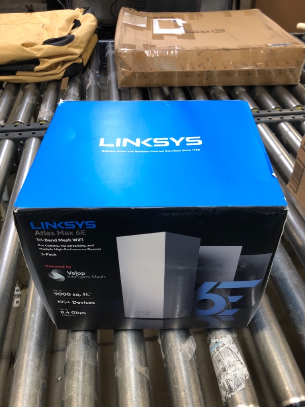 Photo 2 of Linksys MX8503 Atlas Max 6E Tri-Band Mesh Wi-Fi 6E System (3 Pack)