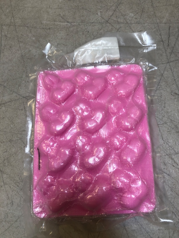 Photo 1 of 4 Pieces Funny Shape Silicone Molds Funny Silicone Cake Molds Fondant Candy Molds for Chocolate Candy Ice Cube Dessert Cake Decoration (Pink)