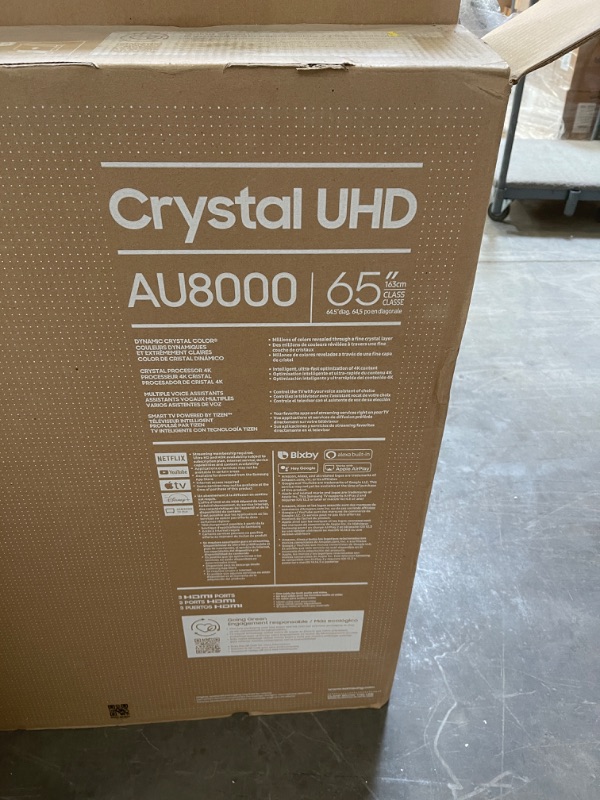 Photo 5 of 65" Samsung Crystal UHD AU8000 