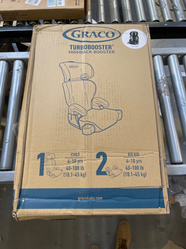 Photo 3 of Graco TurboBooster Highback Booster Seat, Glacier