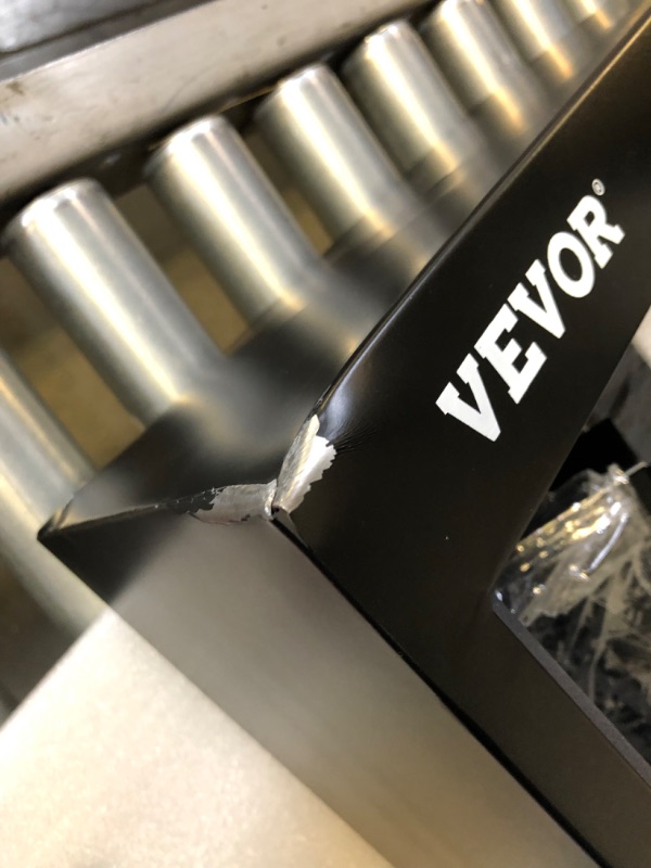 Photo 1 of VEVOR Through The Wall Drop Box, 12.5''x6.3''x16.9'' Mail Drop Box w/Adjustable Chute, Deposit Drop Box w/Code Lock, Rainproof Wall Mount Mailbox for Letters, Rents, Check & Keys, Home & Office, Black