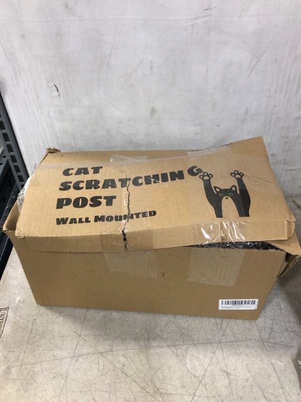 Photo 1 of TAMFOM Cat Scratching Post,Wall Mounted Cat Tree,4''Diameter Wooden Cat Wall Furniture, Modern Cat Shelves,Cat Scratchers for Indoor Cats