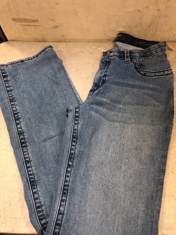 Photo 1 of womens bootleg blue jeans size unkown