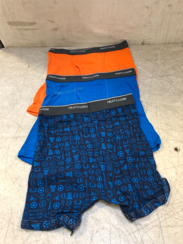 Photo 1 of boys size medium boxer briefs 3 count