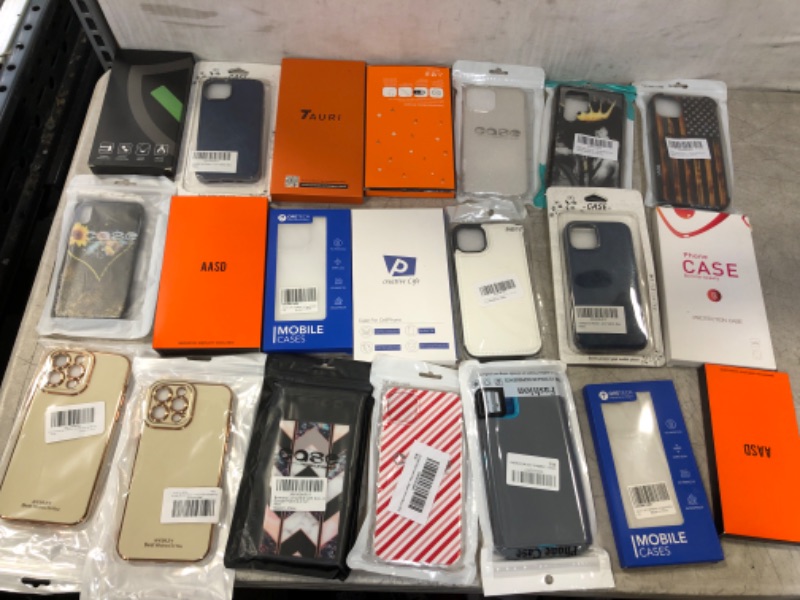 Photo 1 of 21PC LOT, VARIOUS PHONE CASES