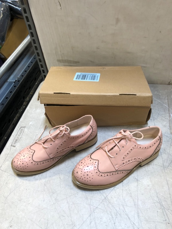 Photo 3 of  Women's Flats Shoes Wingtip Lace Up 6.5
