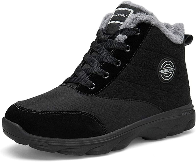 Photo 1 of BomKinta Women's Snow Boots Keep Warm Anti-Slip Soft Sole Warm Fur Lined Winter Ankle Booties
SIZE 7