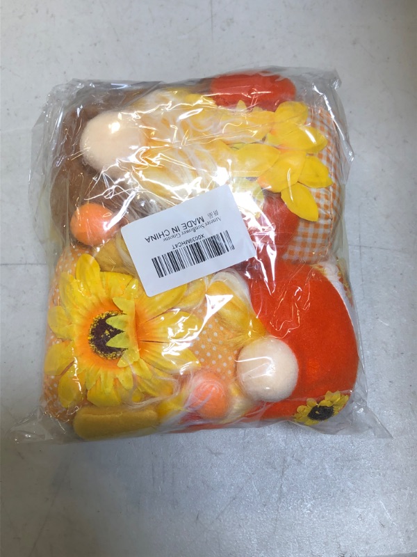 Photo 1 of Ameter Thanksgiving Gnomes Decorations, 2pcs Sunflower Plush Thanksgiving Gnomes, Fall Gnomes Decorations for Home Kitchen Shelf Party Table Decorations for Office