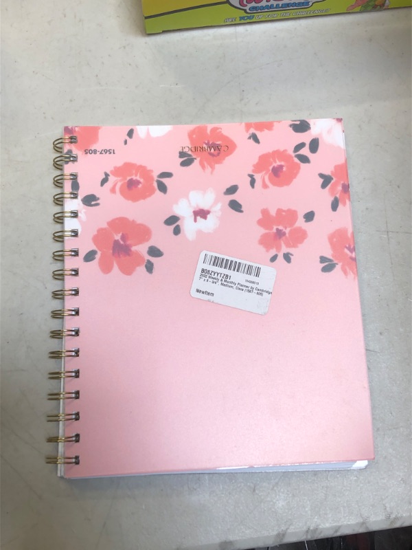 Photo 2 of 2022 Weekly & Monthly Planner by Cambridge, 7" x 8-3/4", Medium, Clara (1567-805),1567-805-22 Clara Medium 2022 New Edition