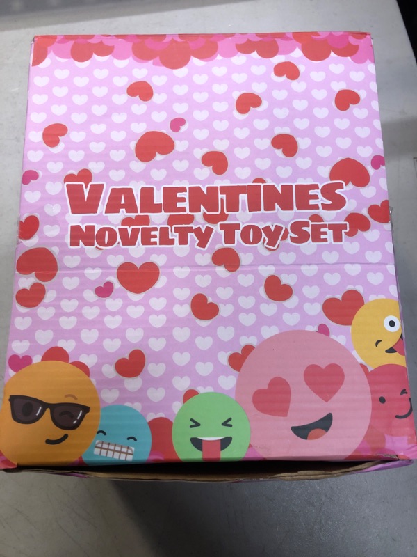 Photo 2 of 28 Pack Kids Valentines Day Gift Novelty Toy Set Includes Foam Planes,Shutter Shades,Bubble Wands,Sticky Hands,Spring Toys,for Classroom Exchange Prizes,Valentine Party Favors,Valentine‘s Gifts