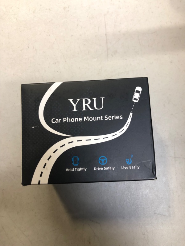 Photo 2 of [2022 New Upgraded] YRU Phone Holder Car [80 LBS Powerful Suction Cup] [Ultra Durable] [Big Phone/Thick Case Friendly] Car Cell Phone Holder Mount for Dashboard etc. for iPhone 13 Pro Max 12 11 etc.