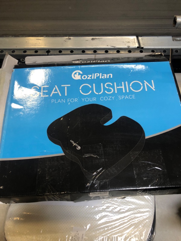 Photo 2 of CoziPlan Lumbar Support Pillow for Chair - Comfort Version, Memory Foam Back Support for Office Chair and Car, with Two Adjustable Belts and Non-Slip Back… Lumbar Support -Comfort Version