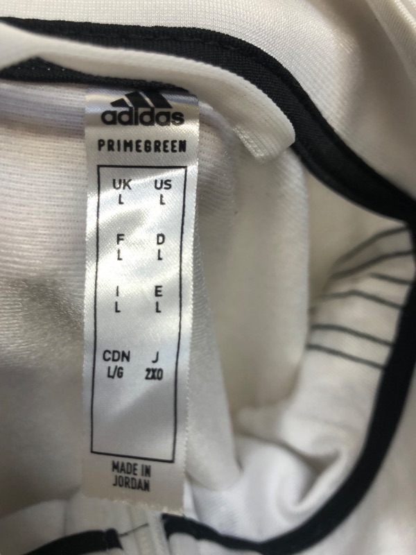 Photo 2 of ADIDAS SWEATER WHITE LARGE